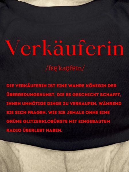 Verkäuferin Definition