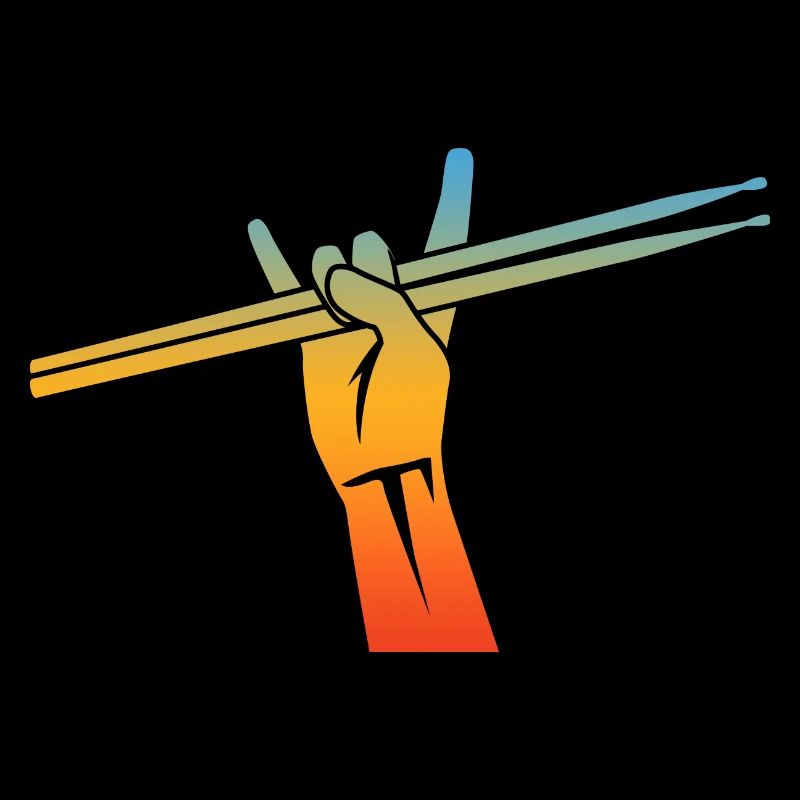 Schlagzeuger Drumsticks