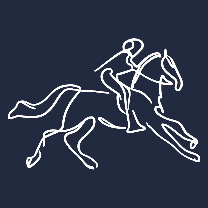 Dessin d’équitation