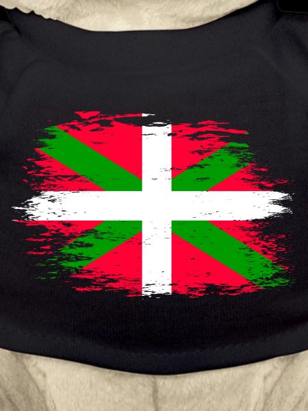 Drapeau basque utilisé