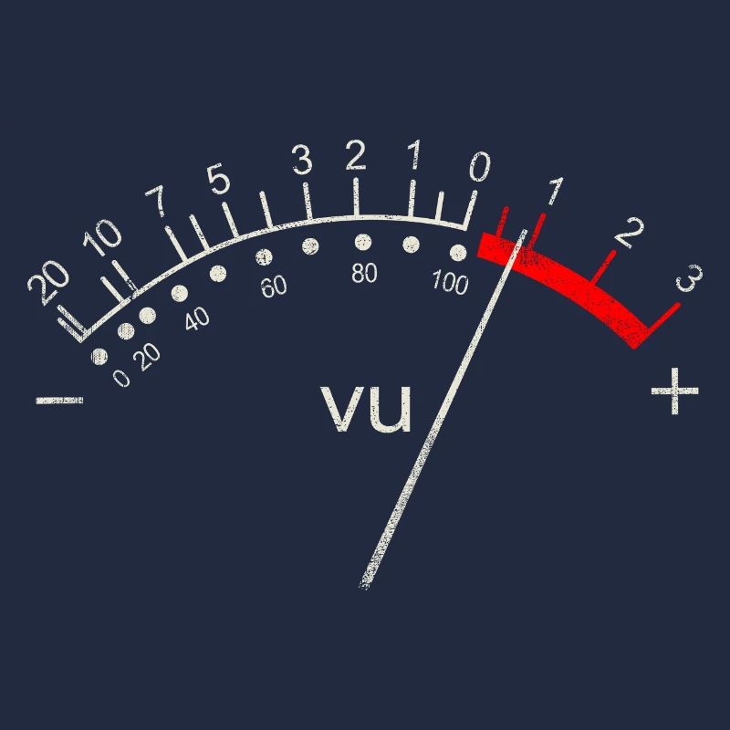 Retro-VU-Messgerät
