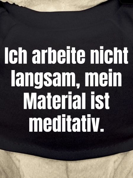 Meditative Material Statement
