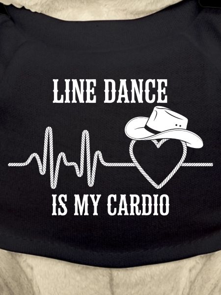 Line Dance Cardio Heart Logo
