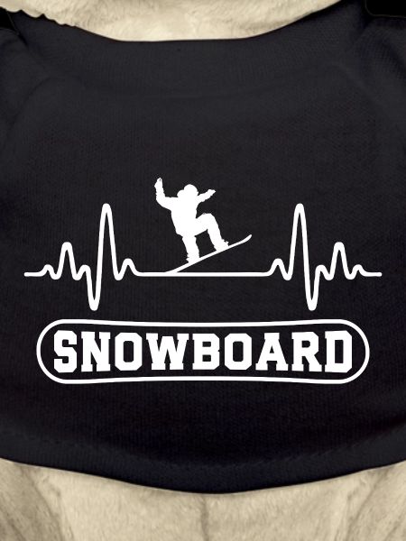 Snowboarding heartbeat snowboard snowboarder
