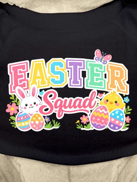 Ostern Squad Bunte Eier Küken