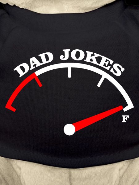 Dad Jokes Meter Tee Design
