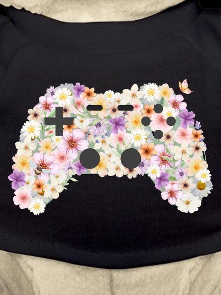 Floral Gamepad: Blütenkunst Controller