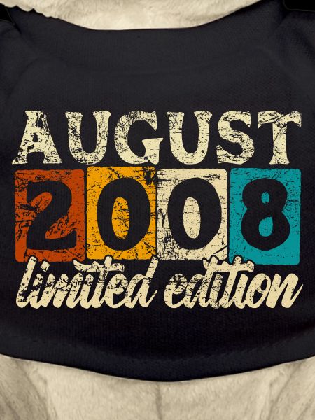 Édition limitée cadeau d’anniversaire d’août 2008