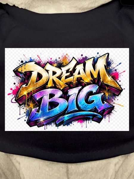 Dream Big Graffiti Druckkunst