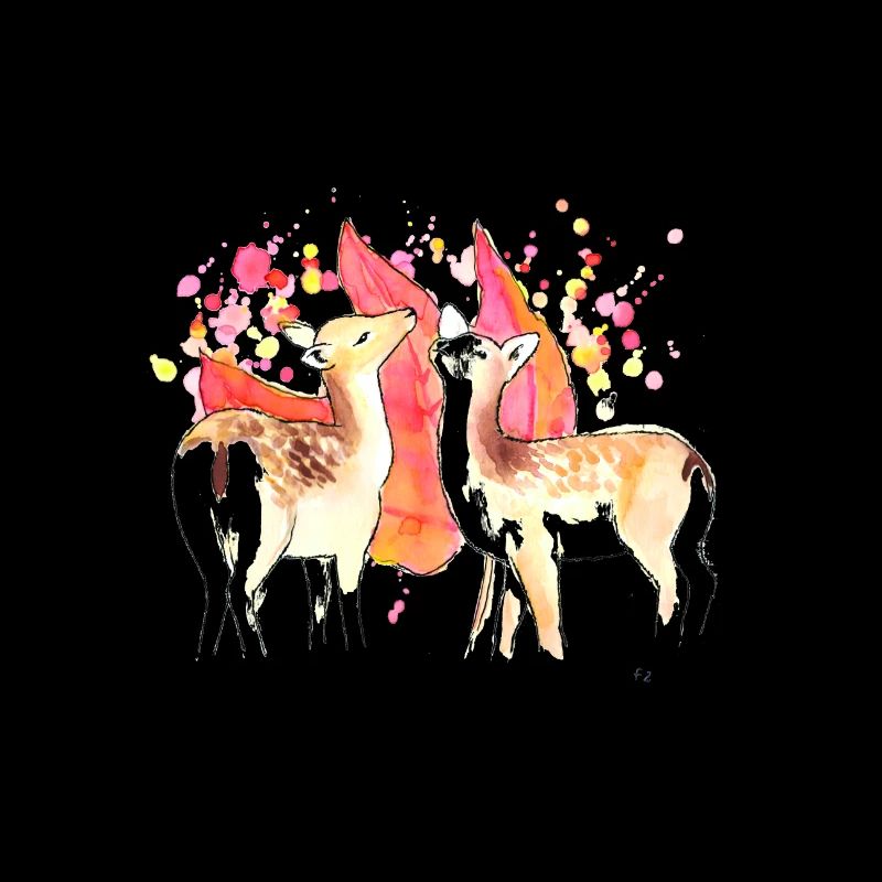Cerf en automne