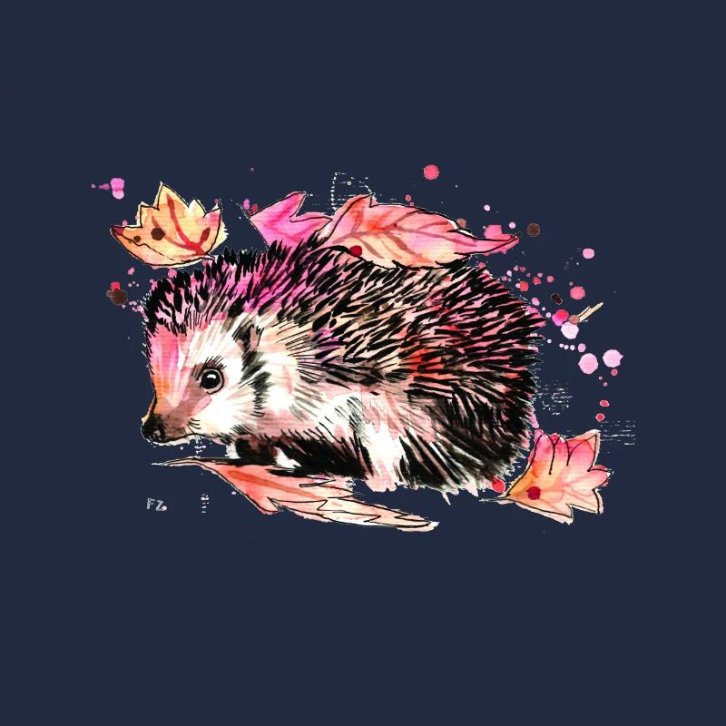 Igel auf Futtersuche
