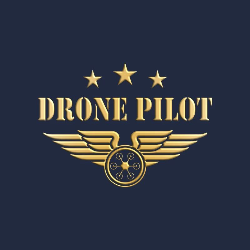 Drone Pilot - Drohnenpilot Emblem Abzeichen