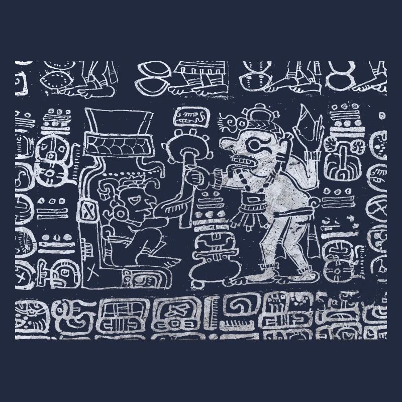 Aztekisches Grafikdesign