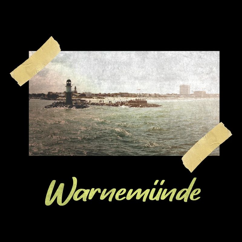 Warnemünde Vintage Photo