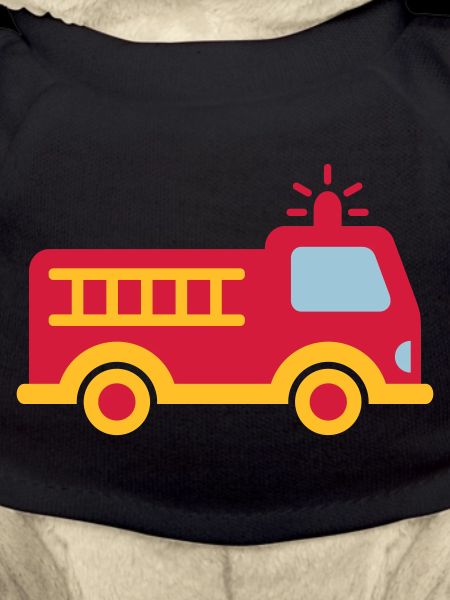 Fire truck with ladder