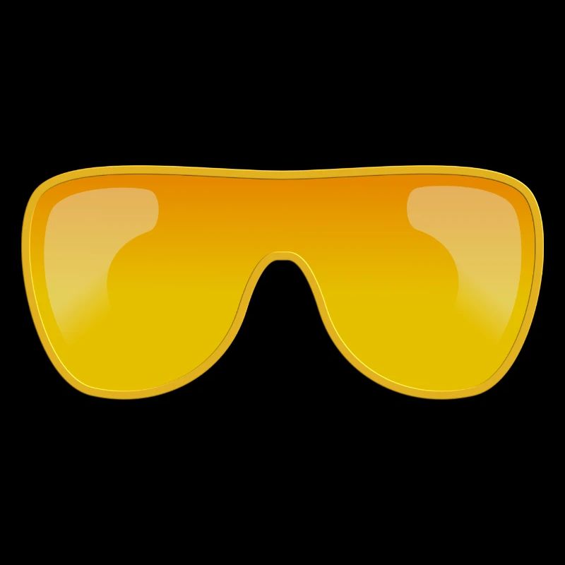 Goldene Sonnenbrille