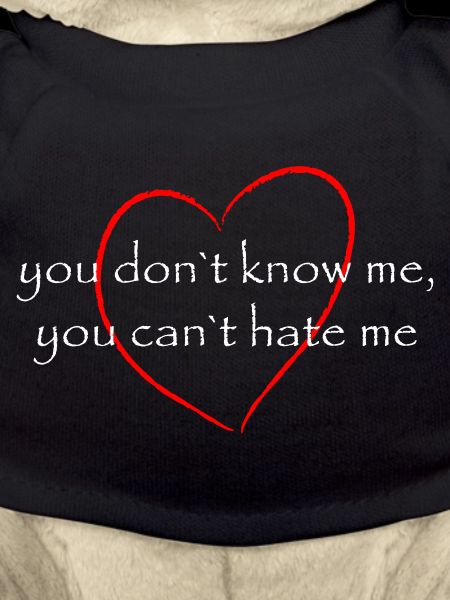 you don't know me