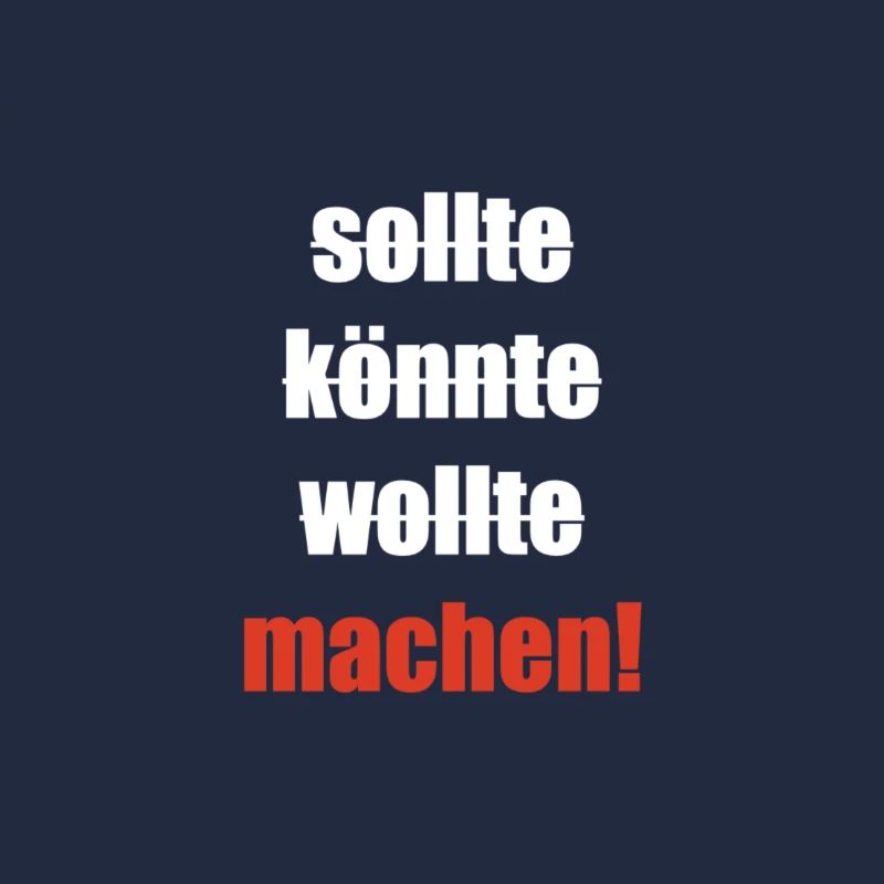 sollte könnte wollte machen