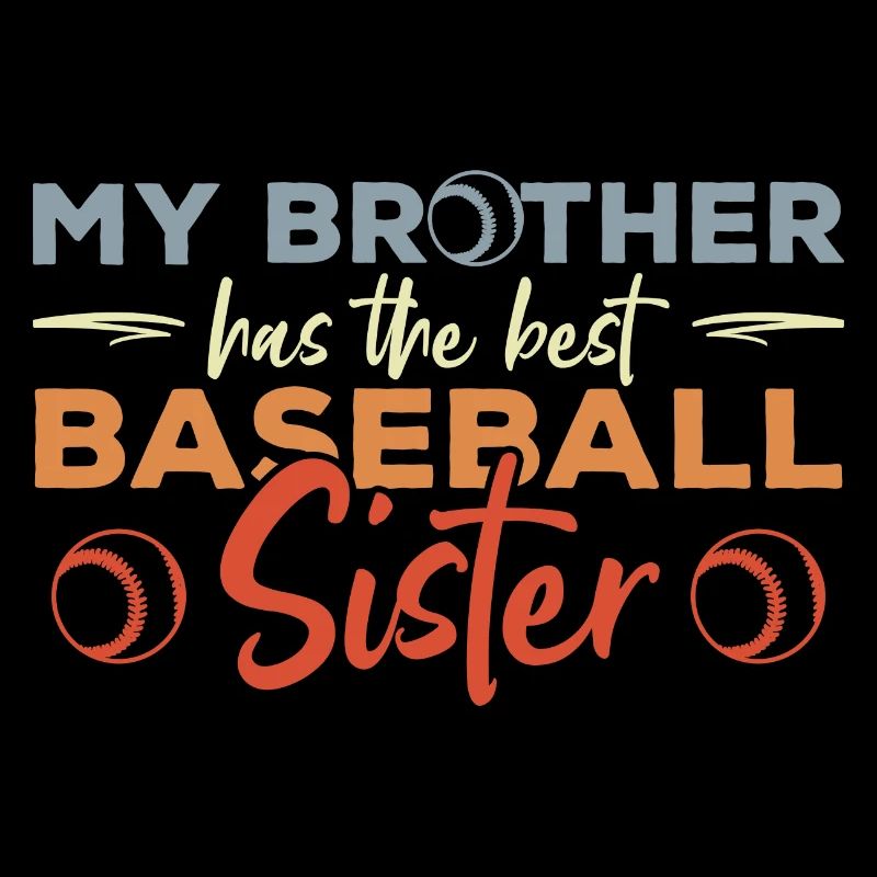 Baseballspieler Schwester