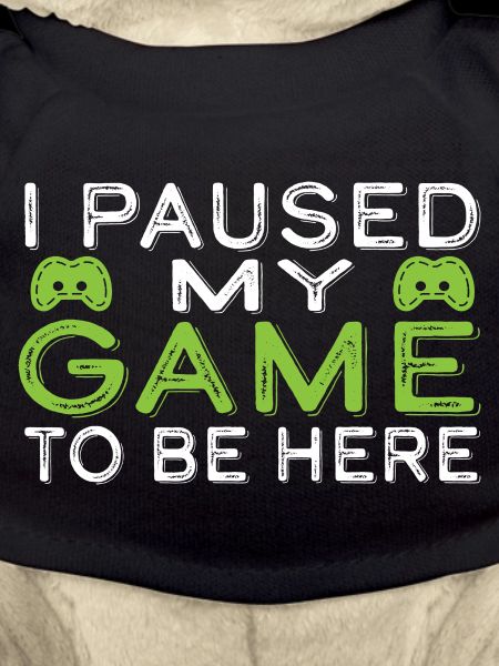 I Paused My Game to Be Here