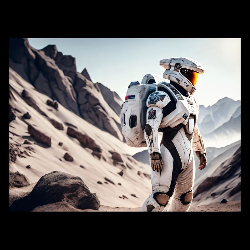 Astronaute de science-fiction