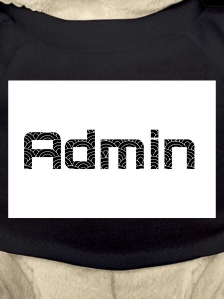 ADMIN Blackwords/WhiteBackround