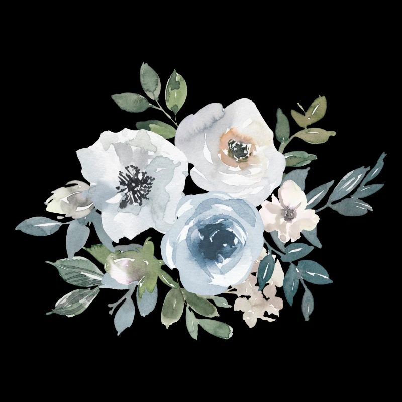 Blumen Rosen Aquarell