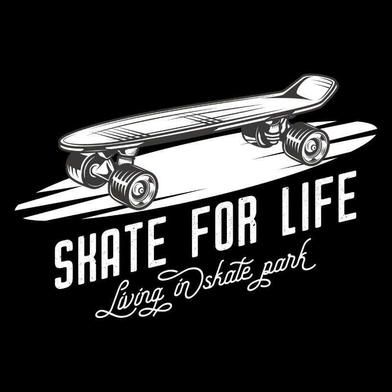 Skateboard Skate For Life Skateboarder
