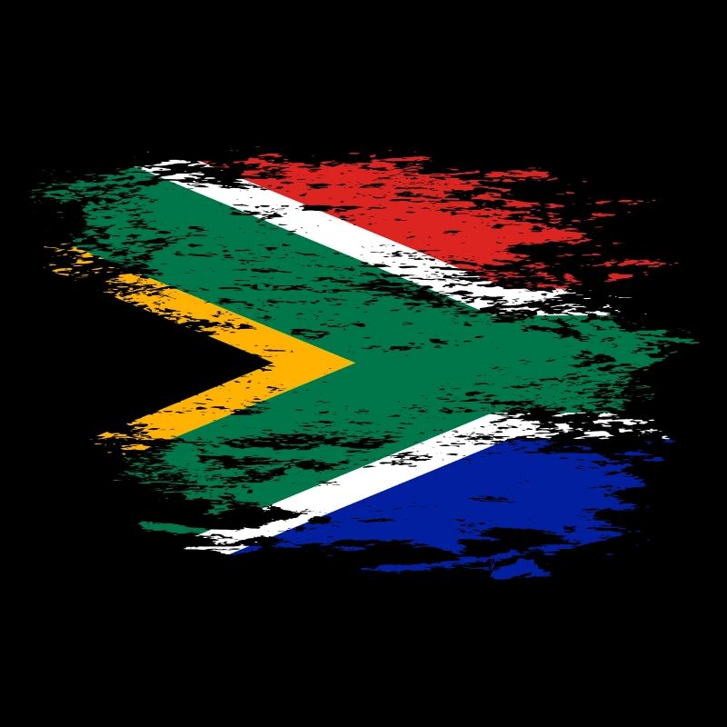 Südafrika Flagge used