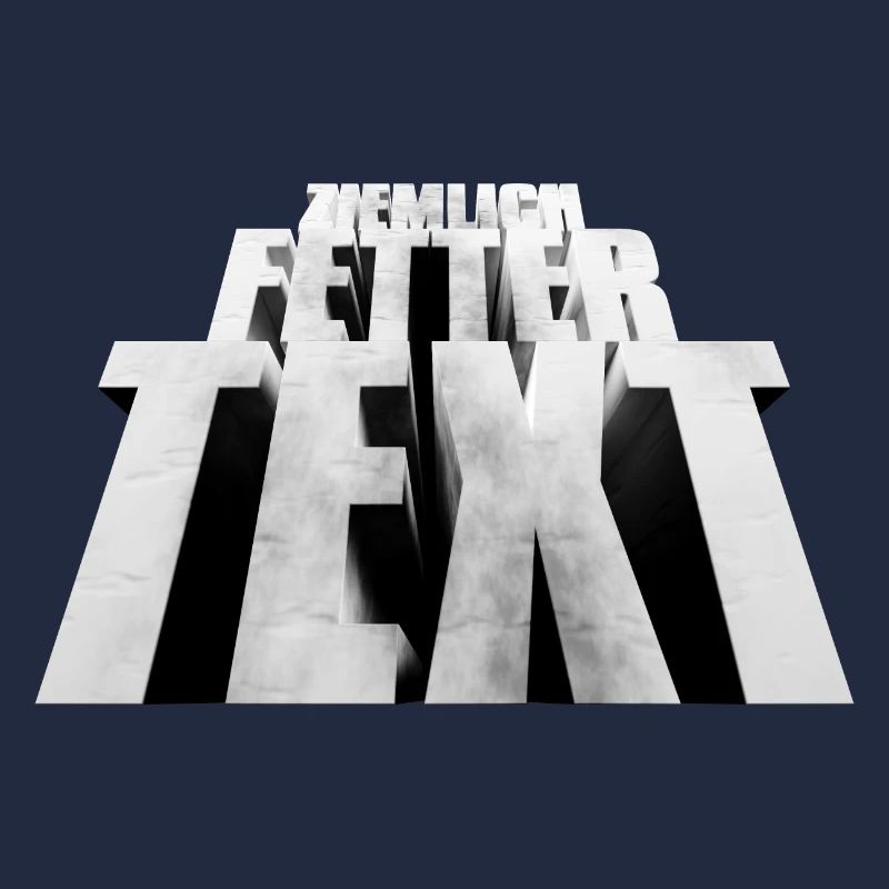 Ziemlich fetter Text