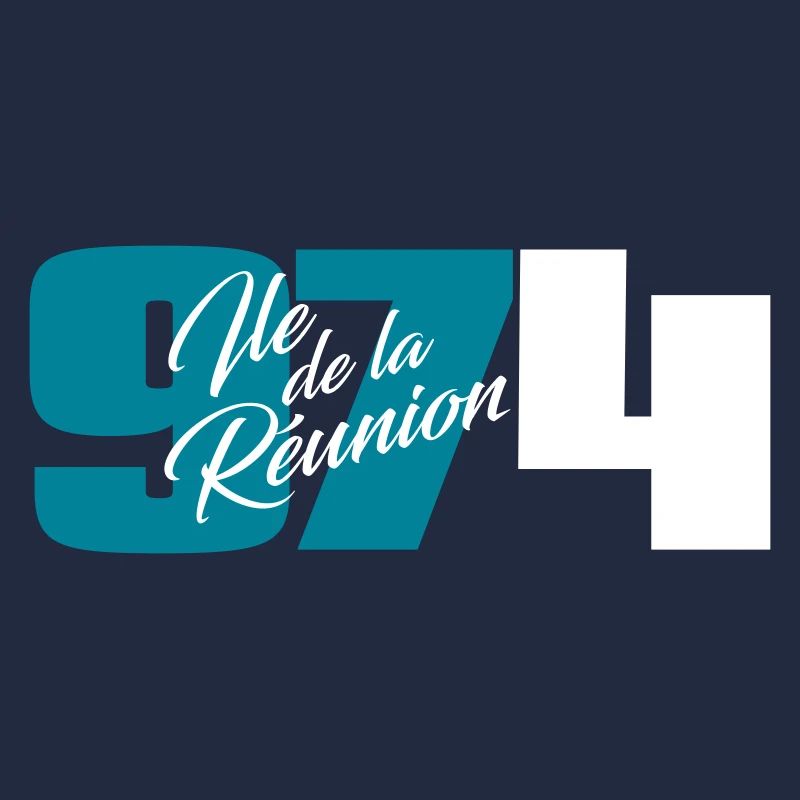 974 Ile de la Réunion C24 Turquoise S
