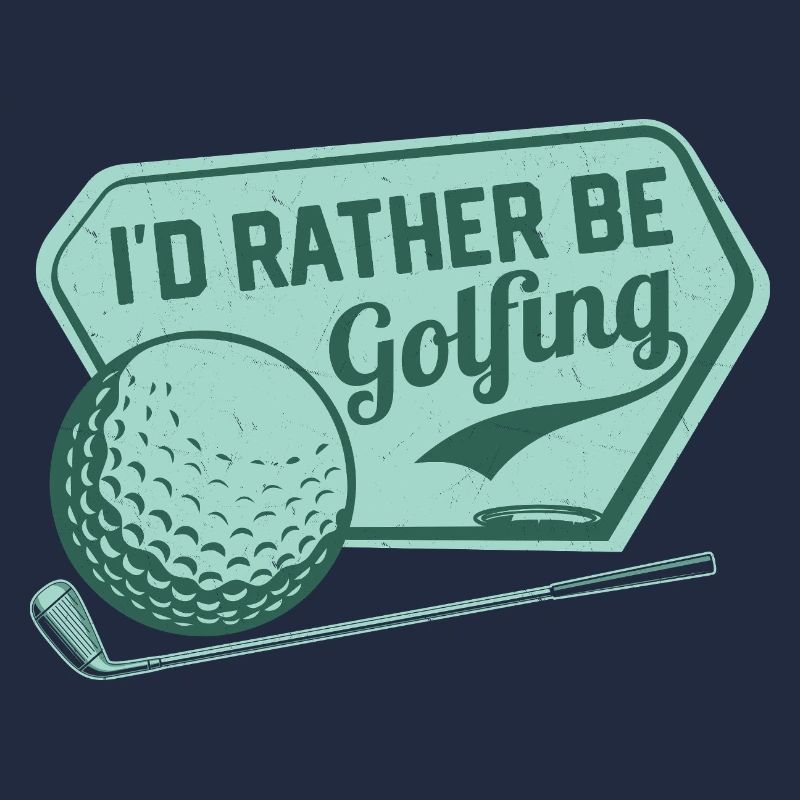 Je préfère jouer au golf Golf