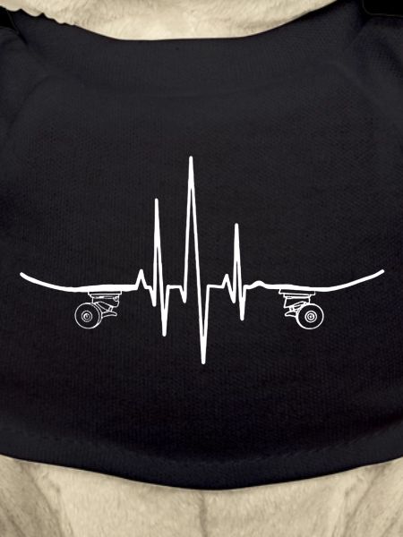 Pulse Skateboard Heartbeat Graphic