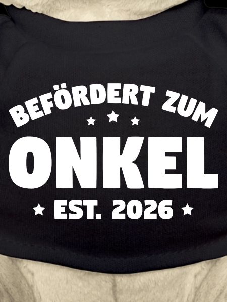 Befördert zum Onkel 2026 – Geschenkidee Onkel