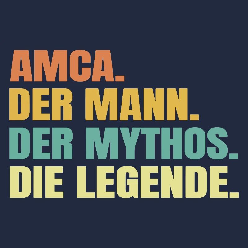 Amca Der Mann Der Mythos Die Legende Retro