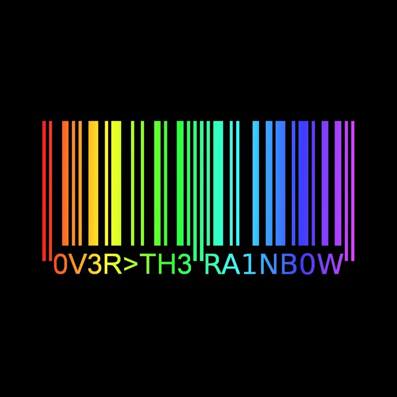 Barcode Regenbogen