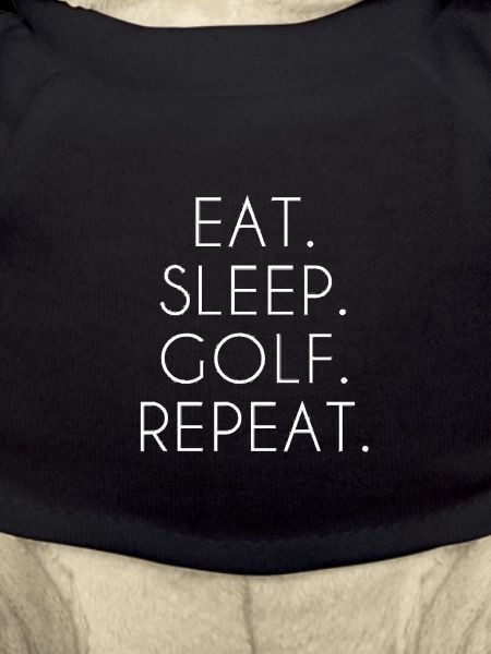 Eat Sleep Golf Repeat Geschenk