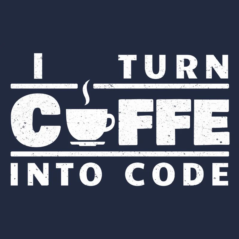 Je transforme le café en code - Programmeur (Enfer)