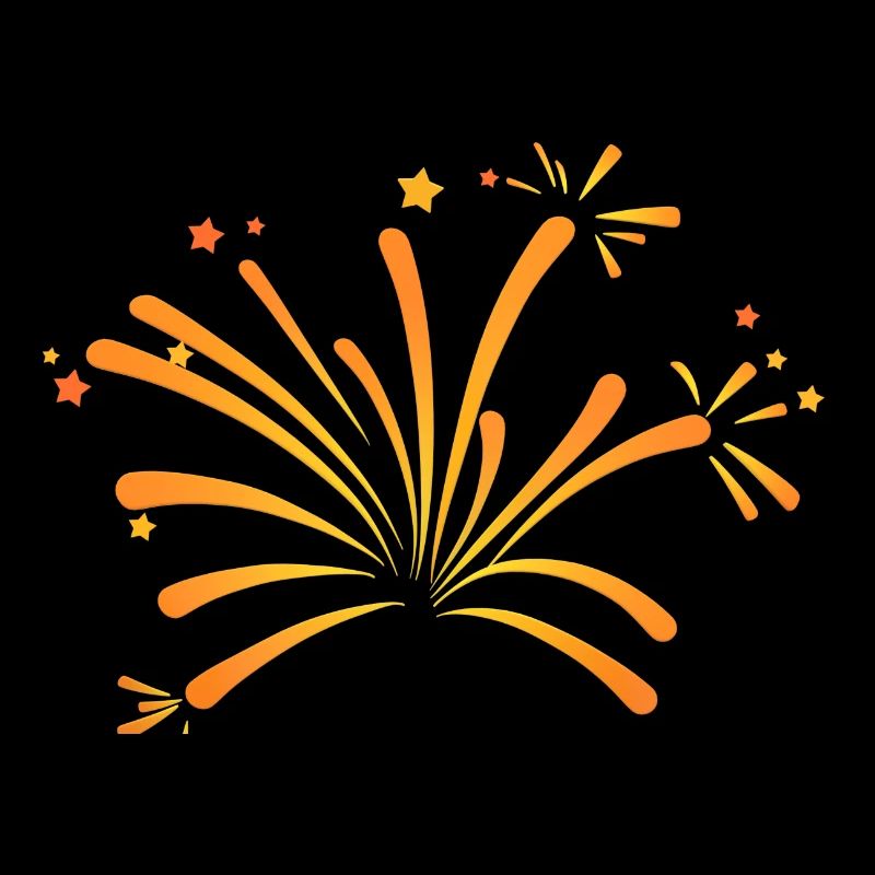 lebendiges Feuerwerk