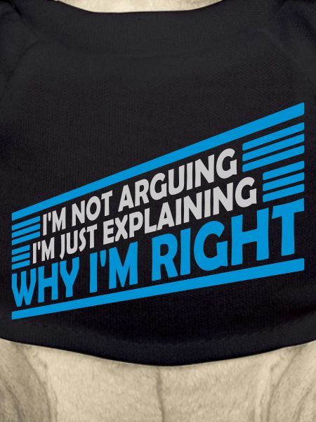 I m not arguing