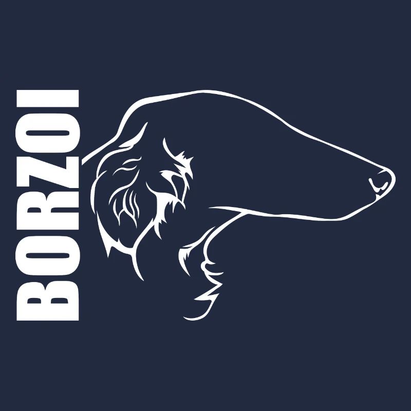 BORZOI Profil Hunde Hund Wilsigns