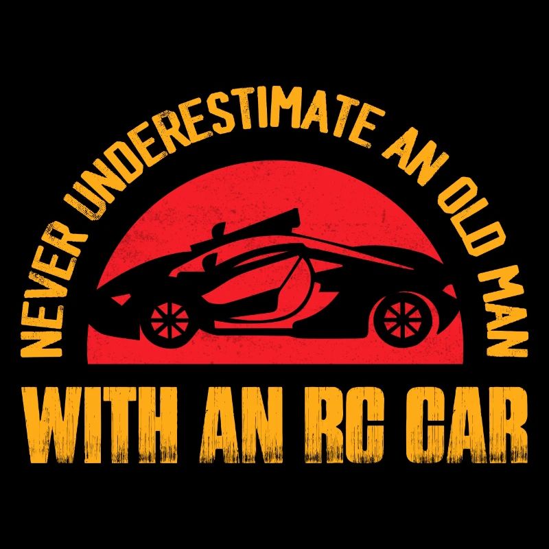 Never Underestimate An Old Man With An RC Car Mode