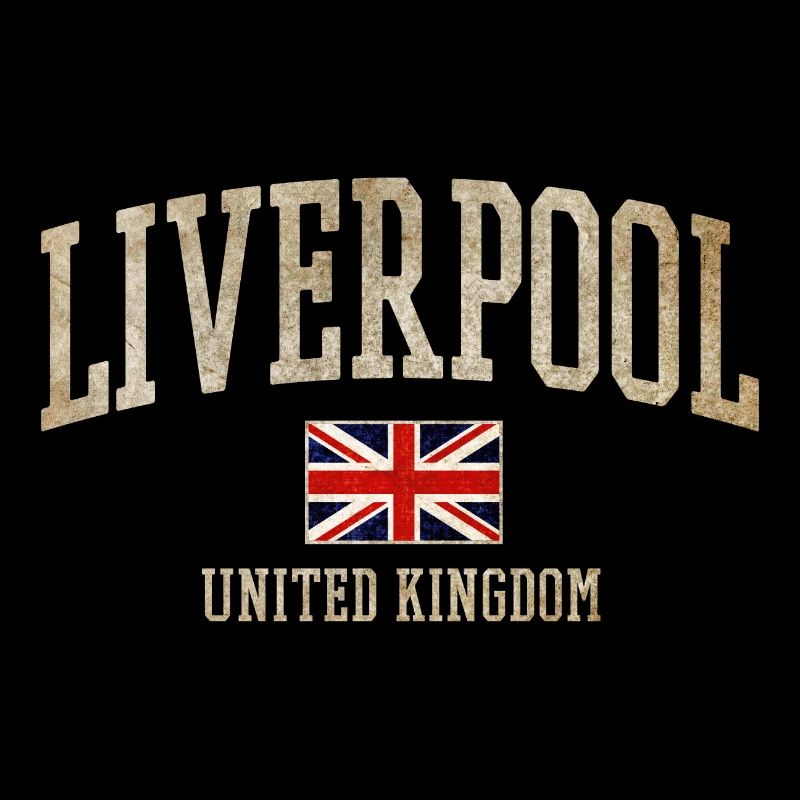 Liverpool UK Vintage Emblem Tee