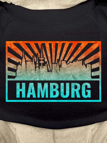 Hamburg Skyline Gradient