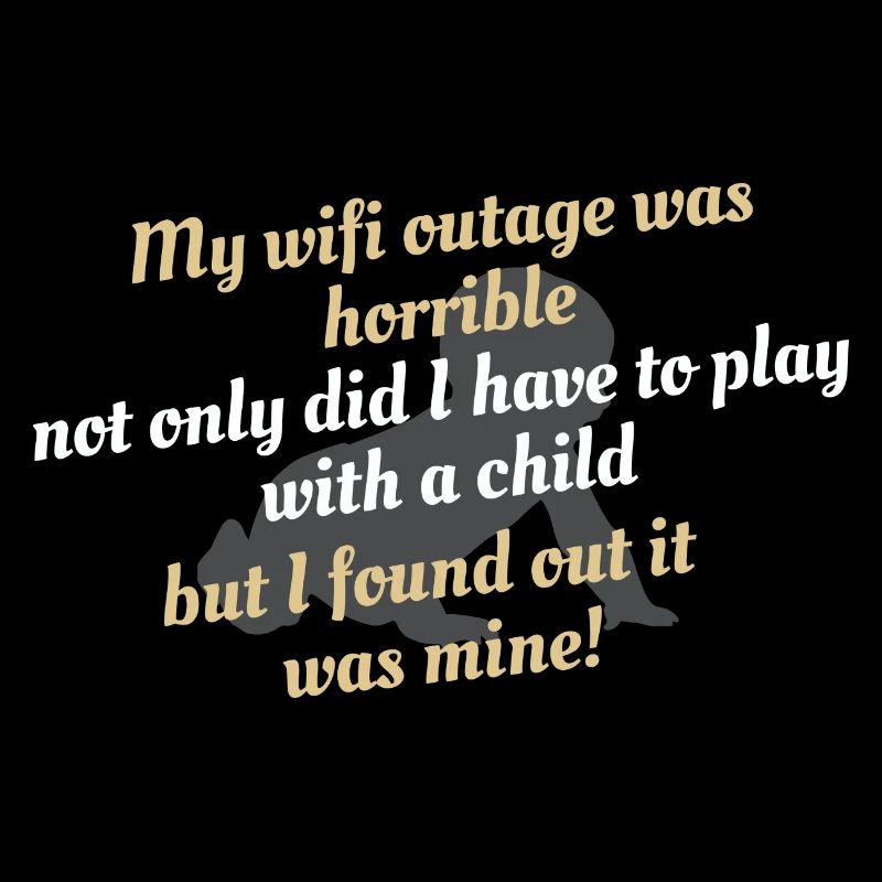 Chute concernant la parentalité liée à une panne de WiFi