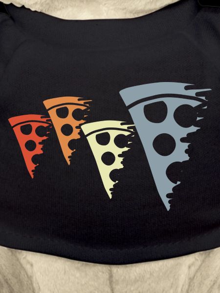 Retro Pizza Sketch