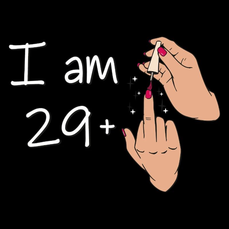 I Am 29 + 1 Middle Finger Shirt I Am 29 Plus,
