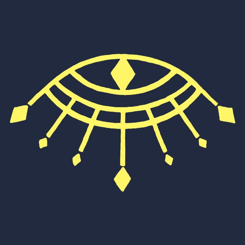 Oeil d'Horus jaune