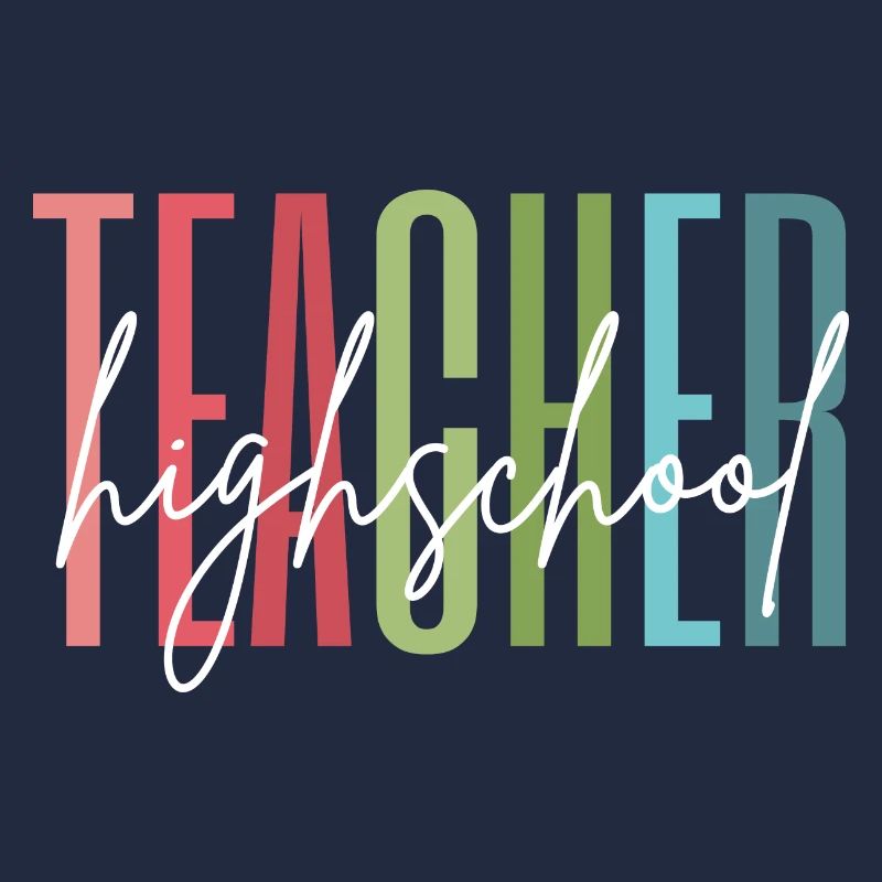 Highschool Lehrer Schule Geschenk