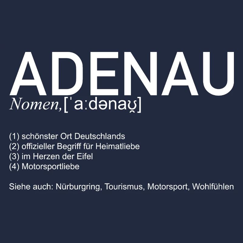 Adenau [Bedeutung] (weiß)